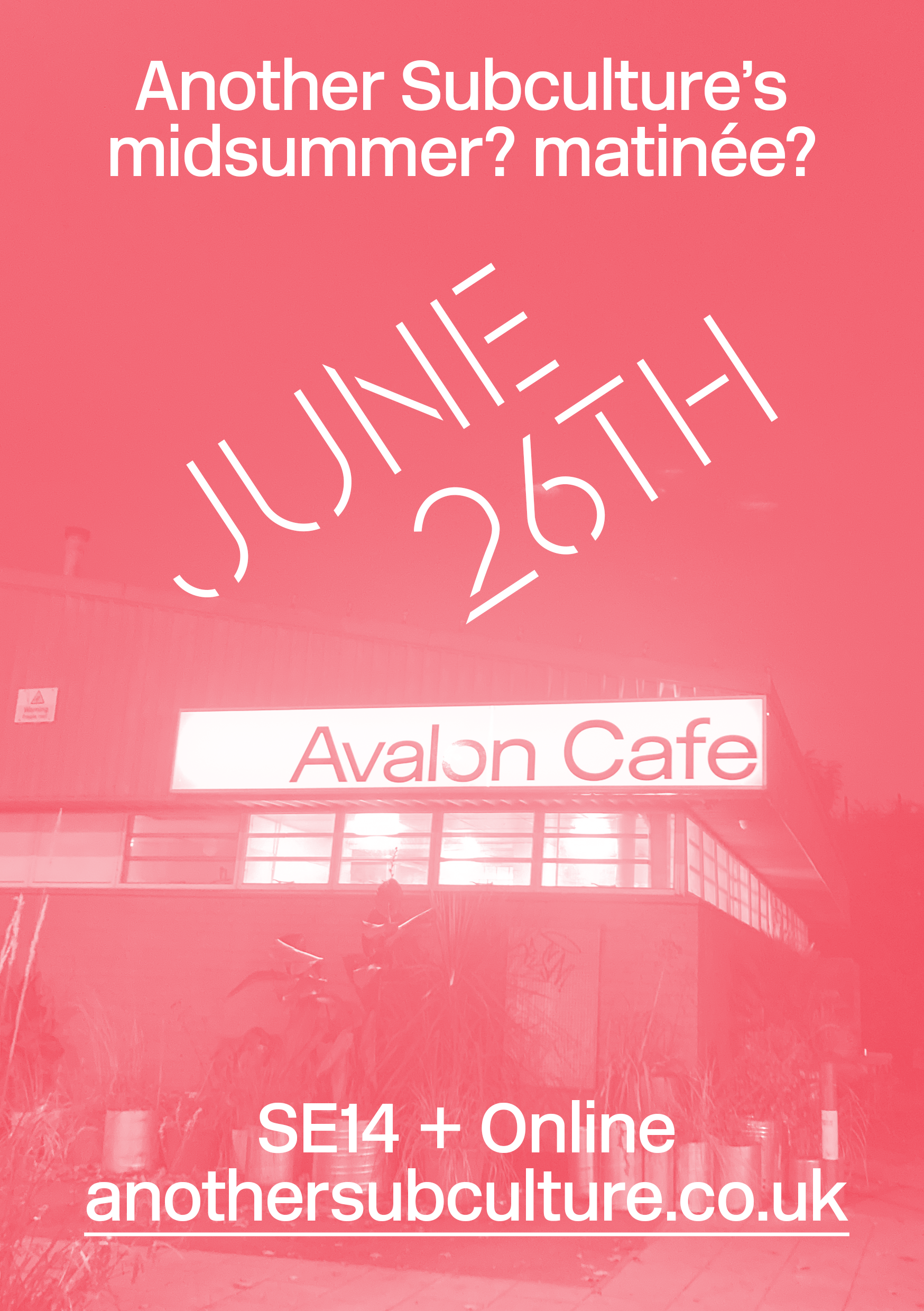 Another Subculture at the Avalon Cafe, Sunday 26th June